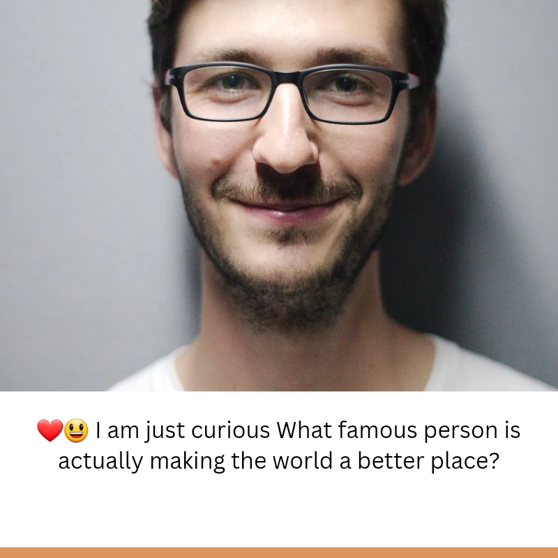 making the world a better place