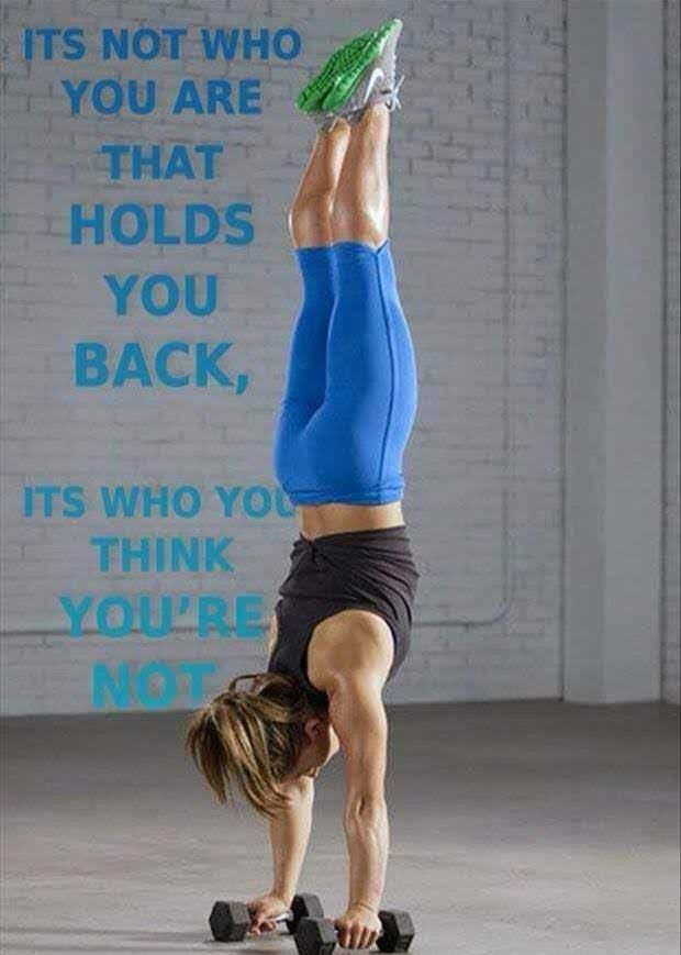 Stop holding yourself back