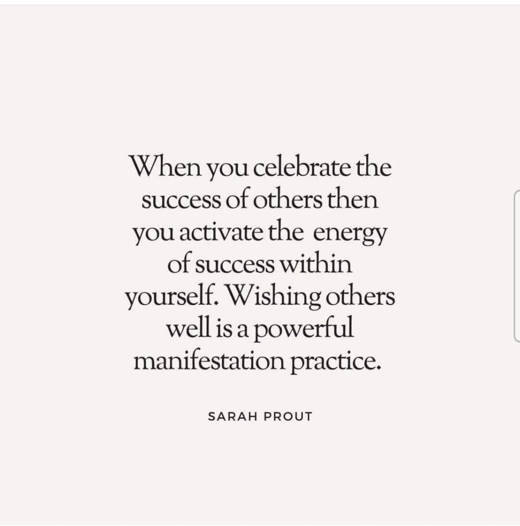 celebrating others success
