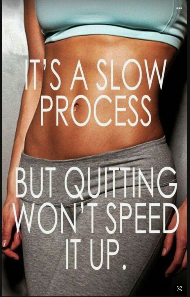 slow gradual process