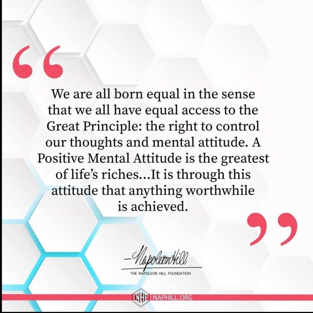 positive mental attitude