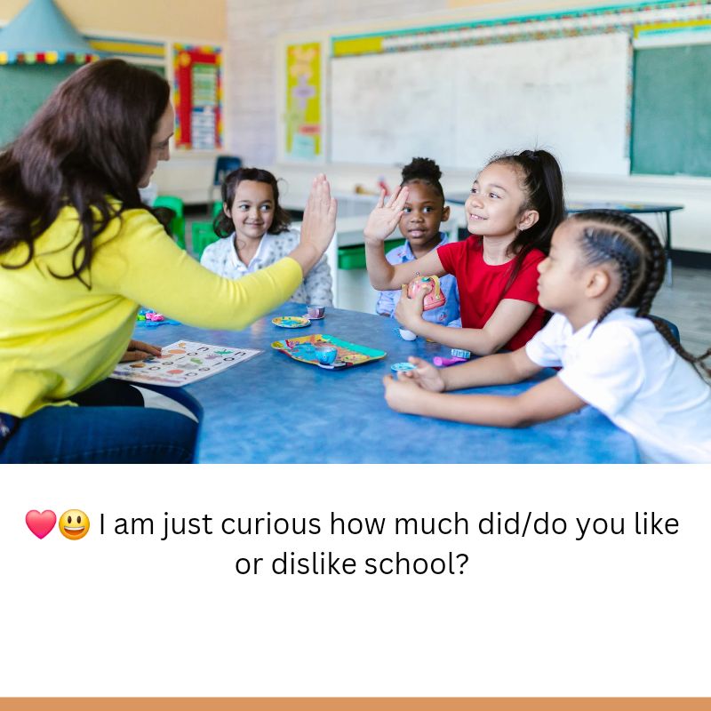 like or dislike school 