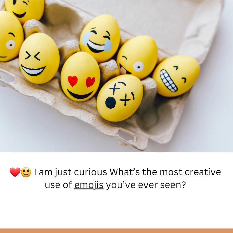 creative use of emojis