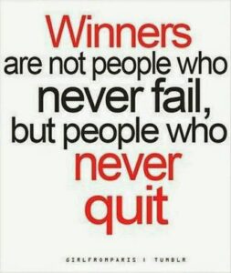very true about winners